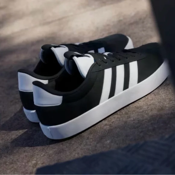 Adidas VL Court 3.0 Classic Black and White - Picture 4 of 10